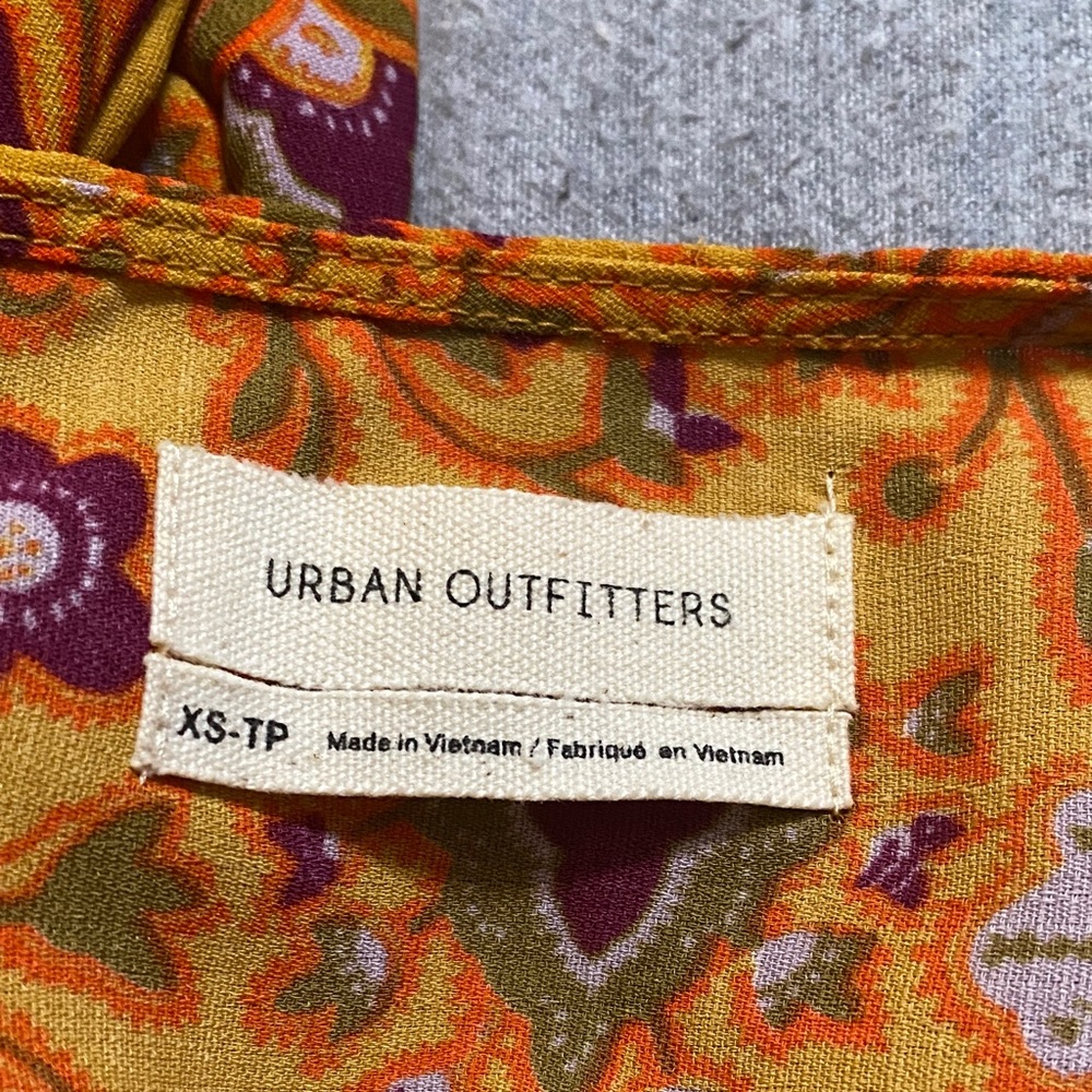 Urban Outfitters Yellow Floral Dress - Picture 3 of 6